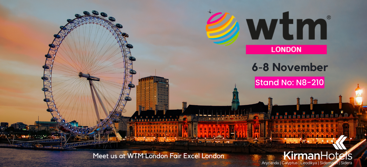 We are at WTM London Tourism Fair on 6-8 November.